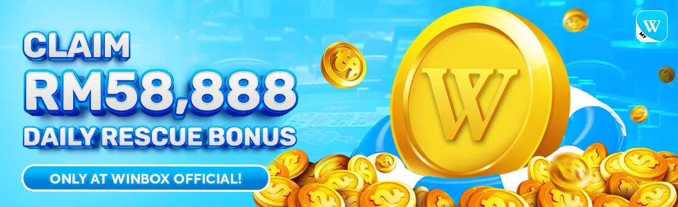 Winbox RM58888 Daily Rescue Bonus promotion