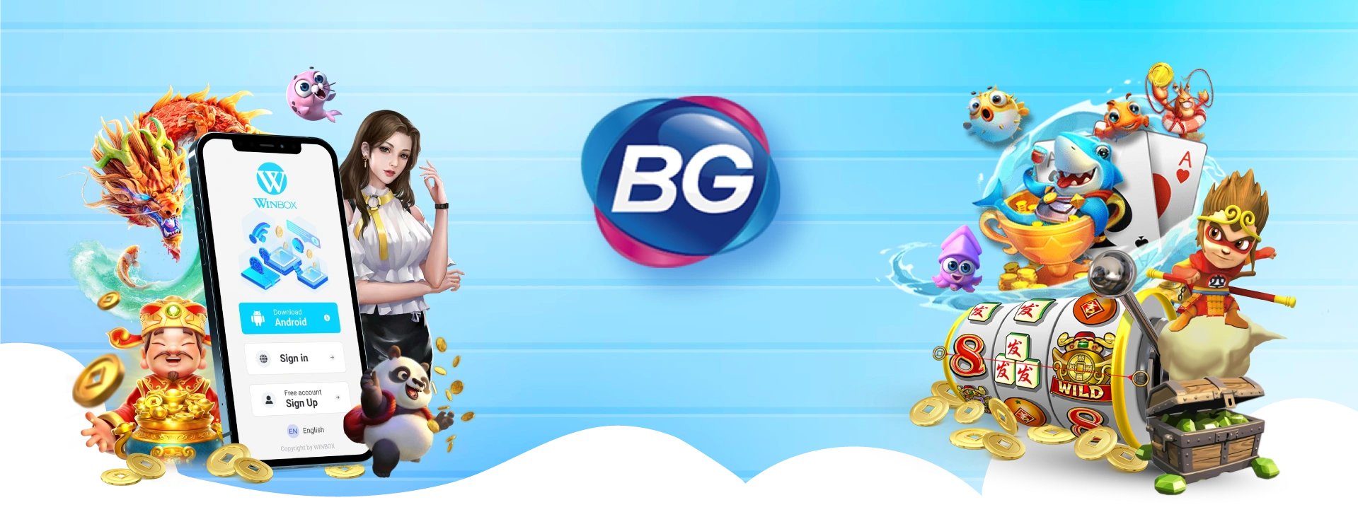 Big Gaming provider games on Winbox Malaysia