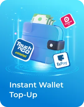 Winbox instant wallet top up with Touch n Go eWallet and EzPay