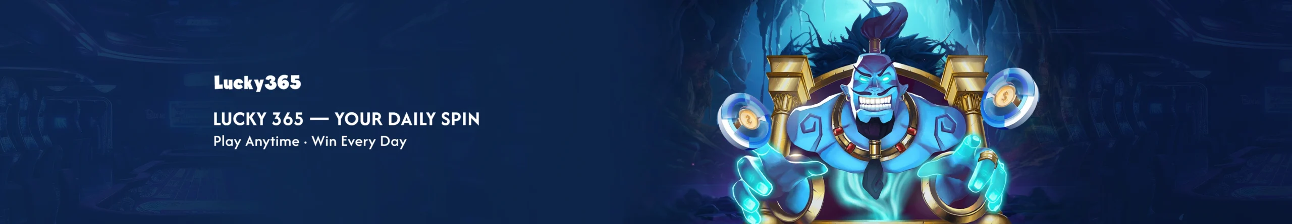 Winbox Lucky365 slot game banner