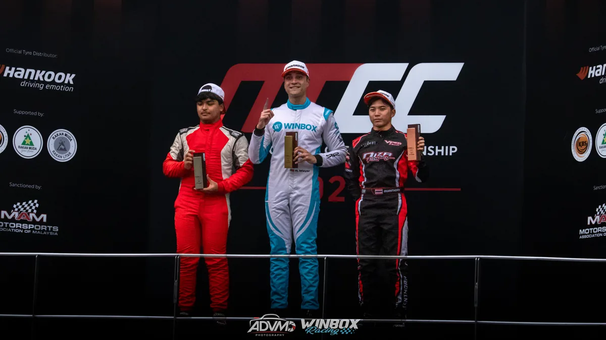 Winbox Racing GR86 Cup Malaysia Series 2026 podium